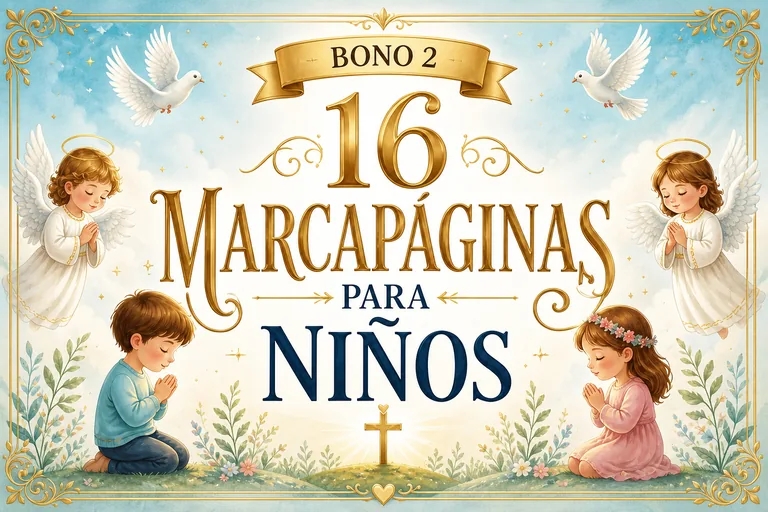 16 Marcapáginas para Niños
