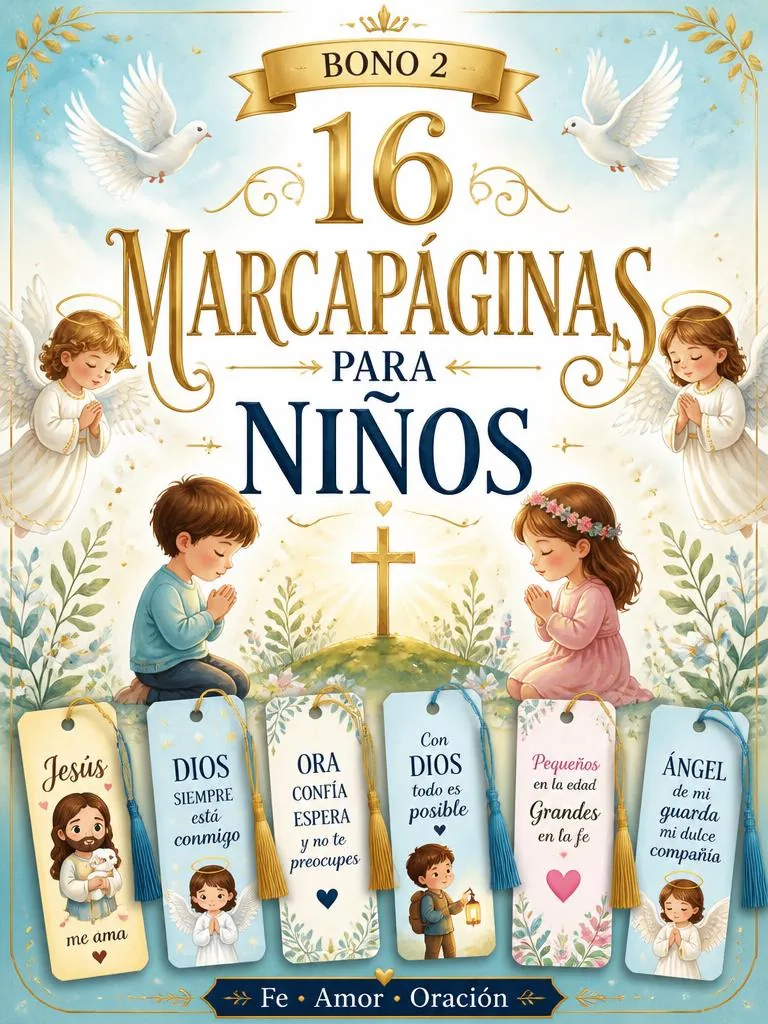 16 Marcapáginas Para Niños