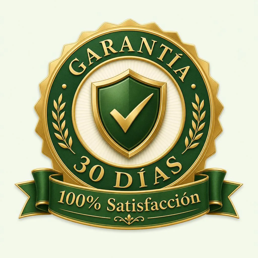 Garantía incondicional de 30 días