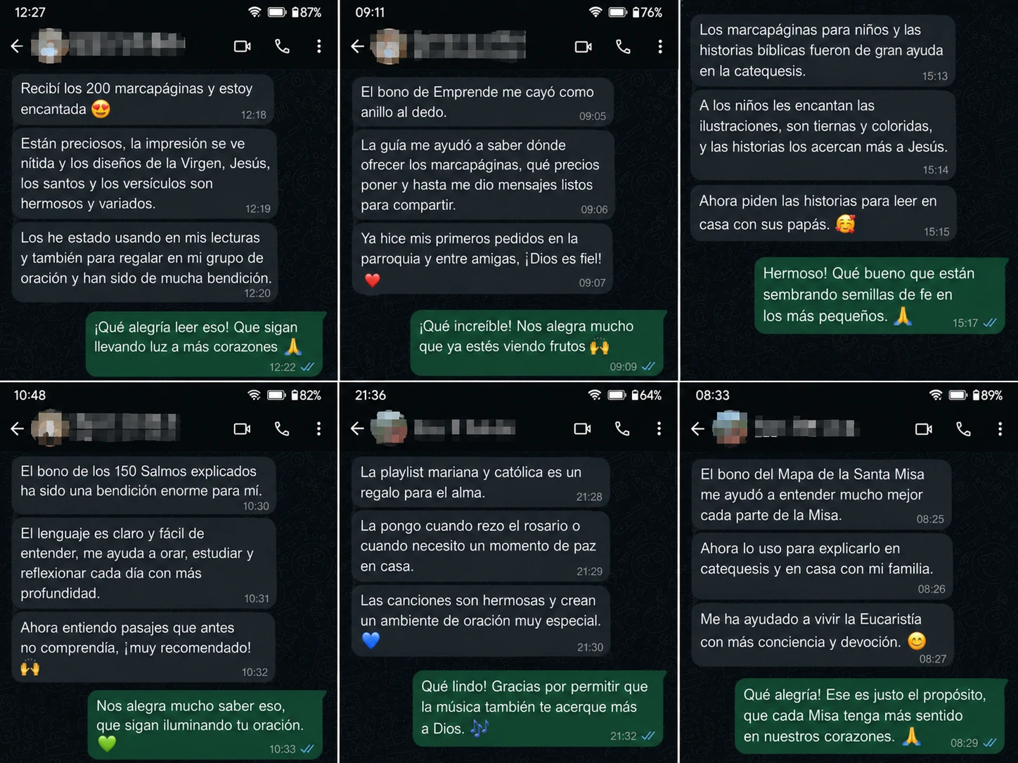 Conversación sobre el bono de 150 Salmos explicados.